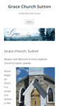 Mobile Screenshot of gracechurchsutton.org